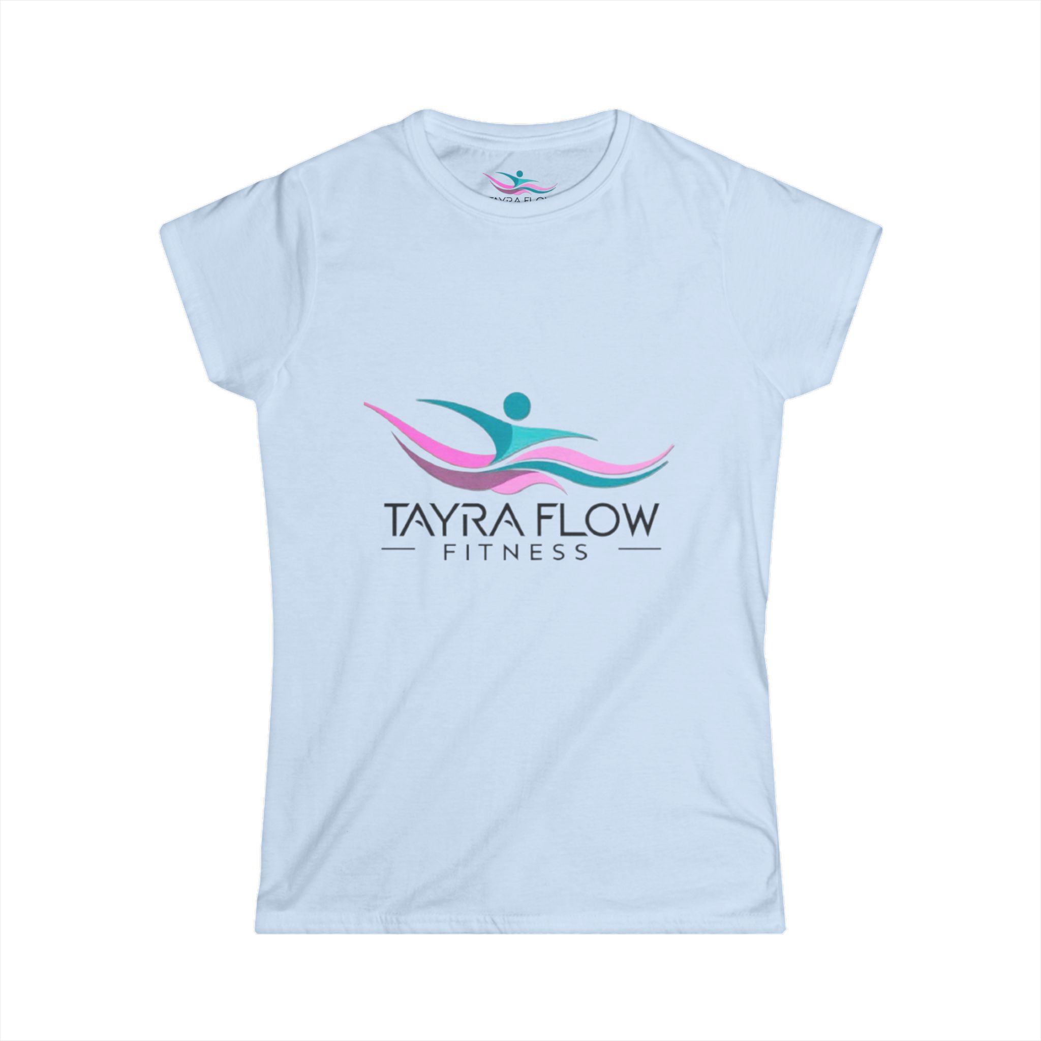Tayra Flow Fitness Women's Softstyle Tee - Comfortable Workout Shirt - Image 19
