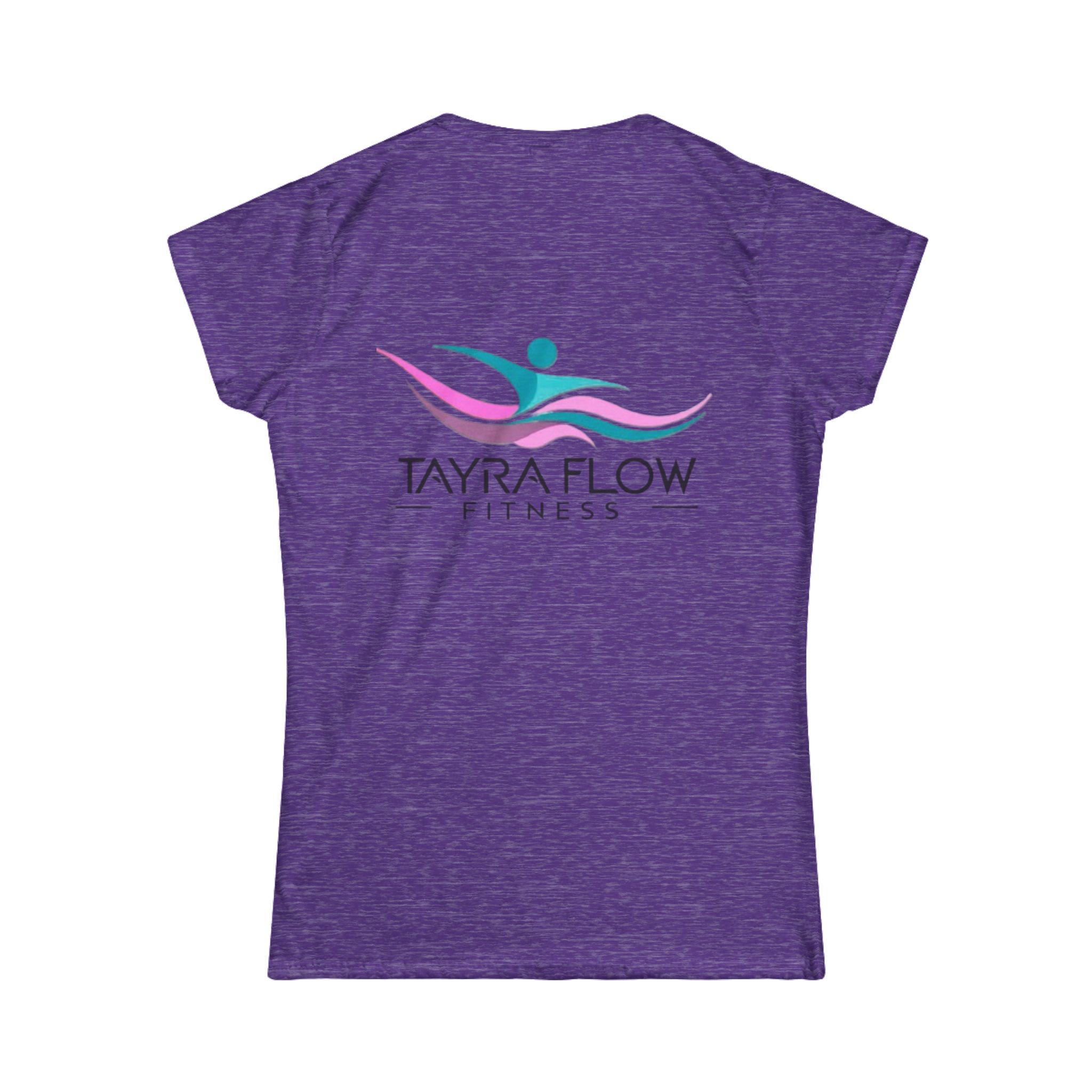 Tayra Flow Fitness Women's Softstyle Tee - Comfortable Workout Shirt - Image 32