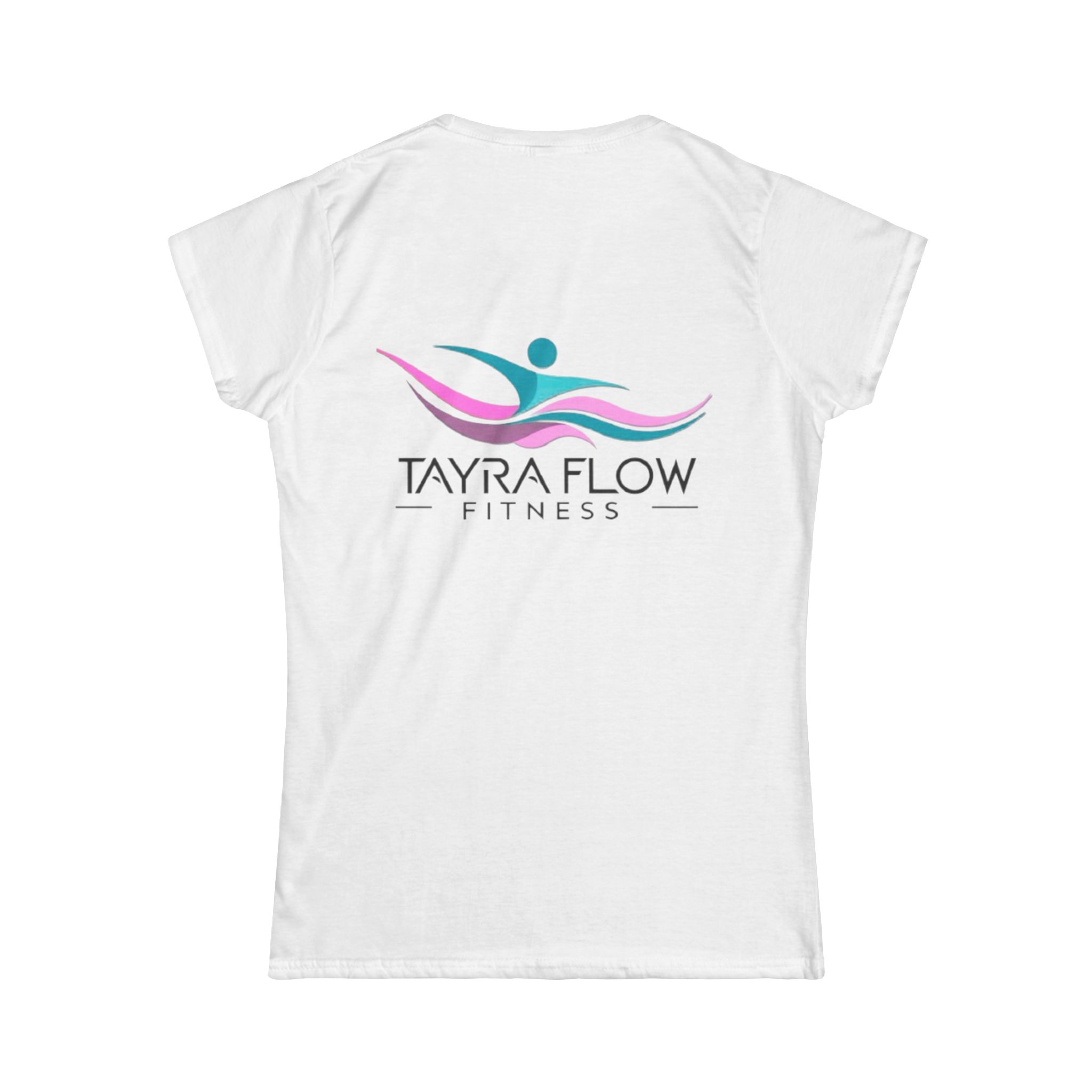 Tayra Flow Fitness Women's Softstyle Tee - Comfortable Workout Shirt - Image 5