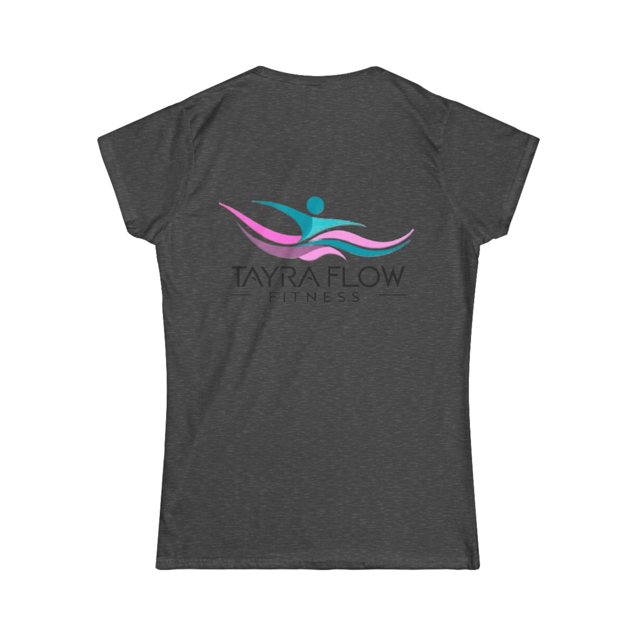 Tayra Flow Fitness Women's Softstyle Tee - Comfortable Workout Shirt - Image 17