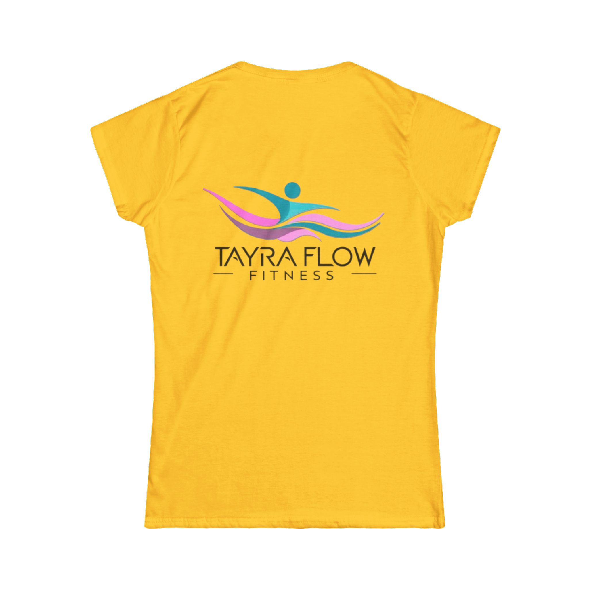 Tayra Flow Fitness Women's Softstyle Tee - Comfortable Workout Shirt - Image 11