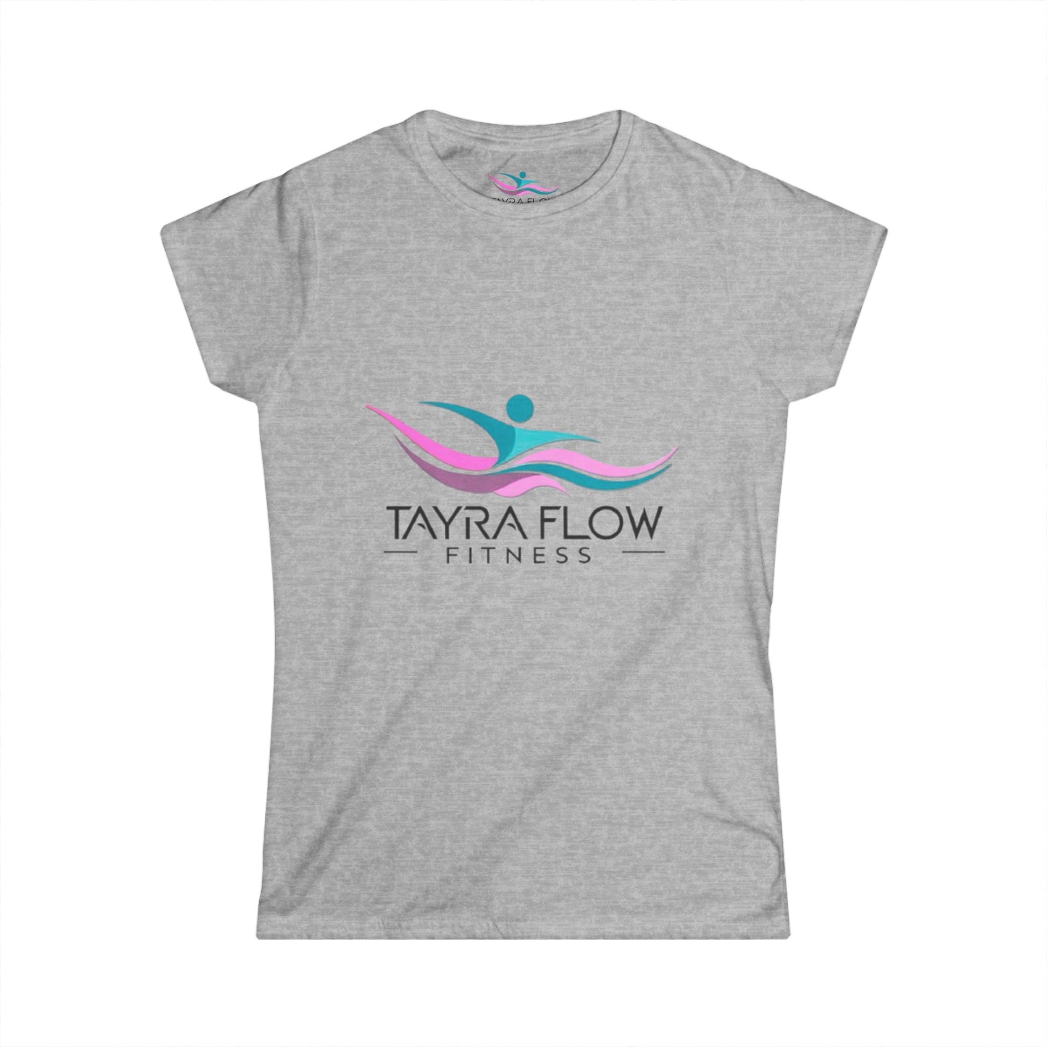 Tayra Flow Fitness Women's Softstyle Tee - Comfortable Workout Shirt - Image 7