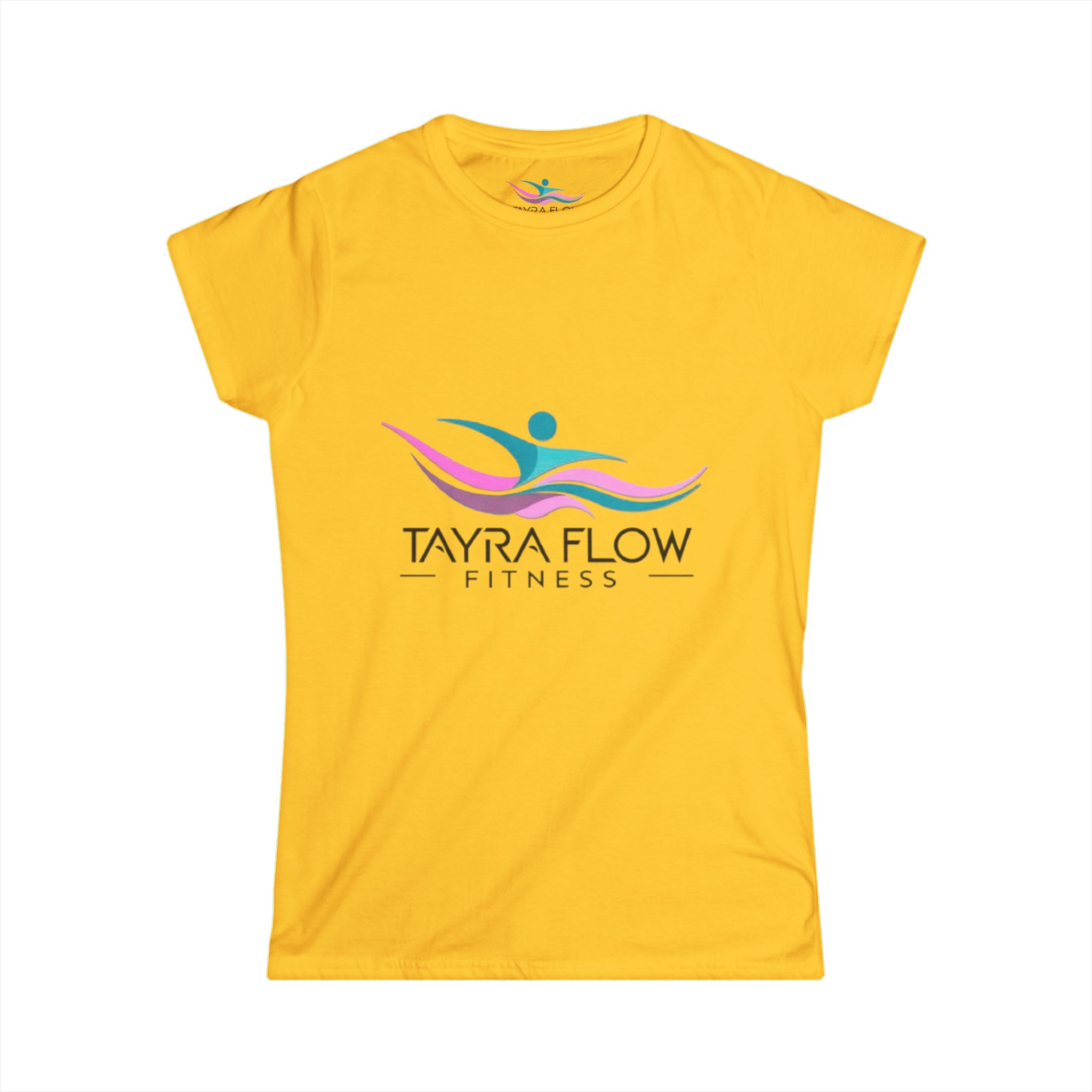 Tayra Flow Fitness Women's Softstyle Tee - Comfortable Workout Shirt - Image 10